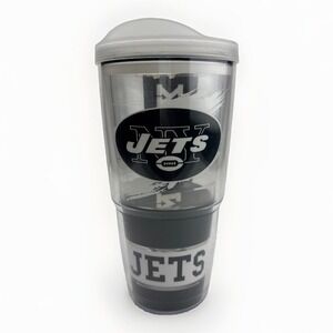 New York Jets NFL Tervis 24oz Plastic Tervis Tumbler‎ With Lid